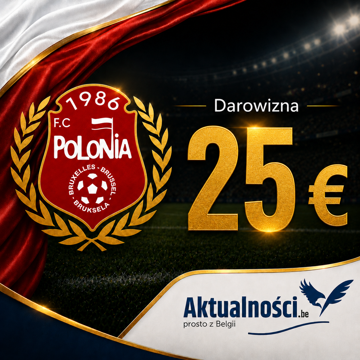#5 Darowizna 25 €